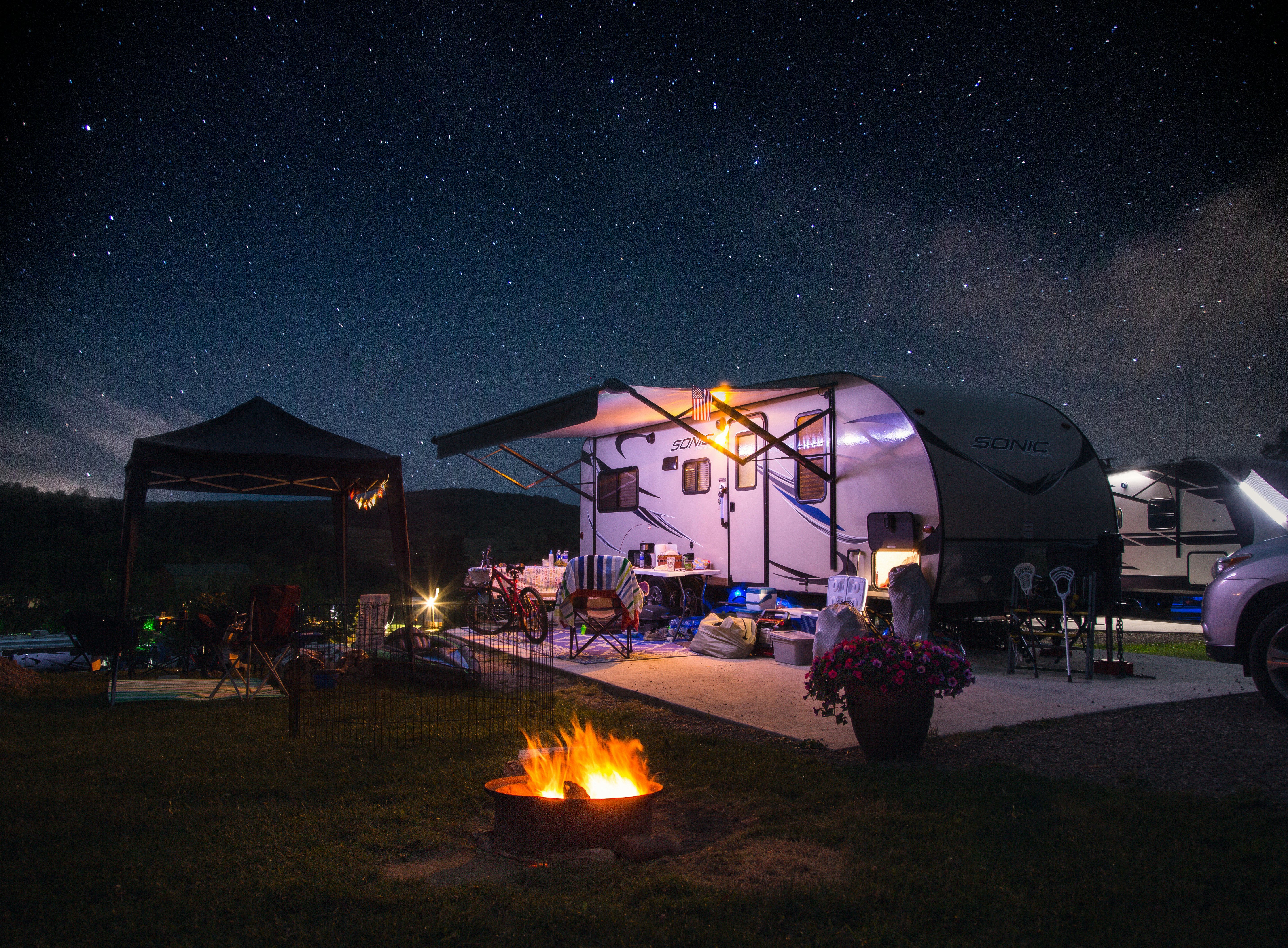 RV park in the Mountain West